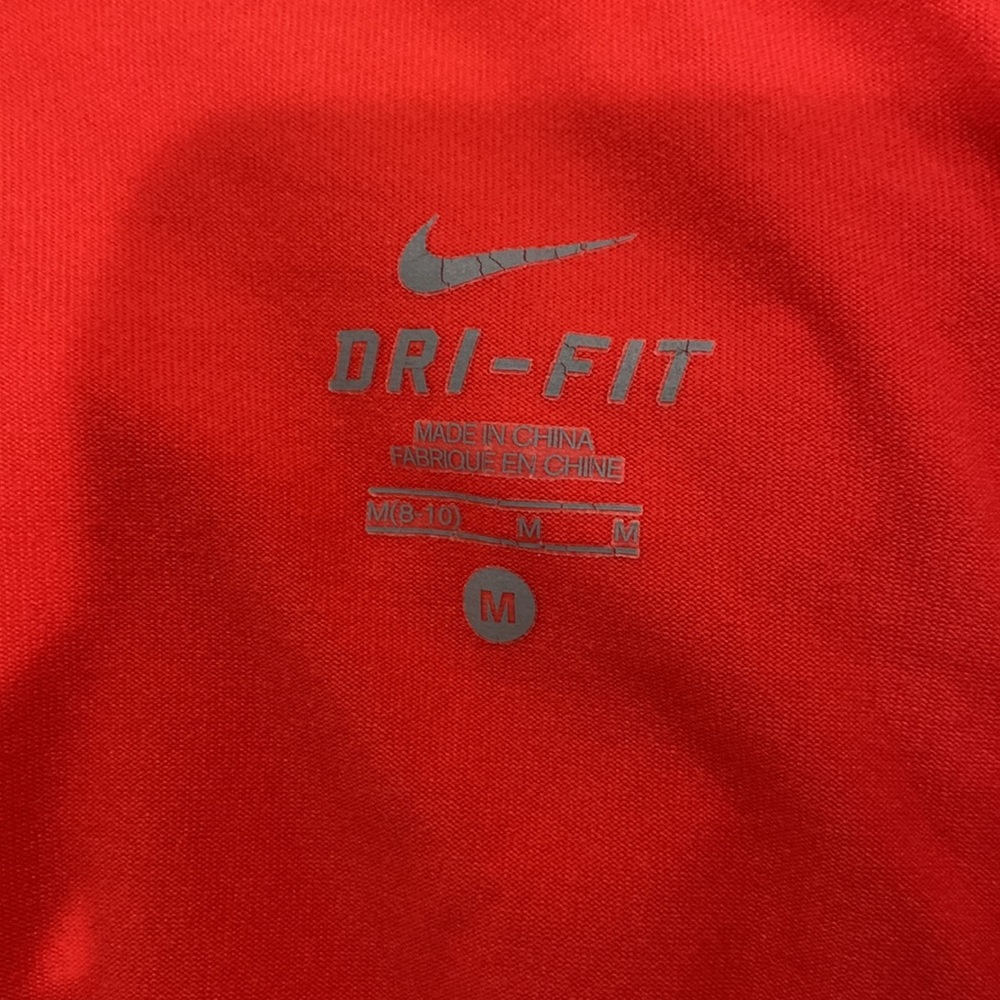 Red Nike pullover - Picture 2 of 2